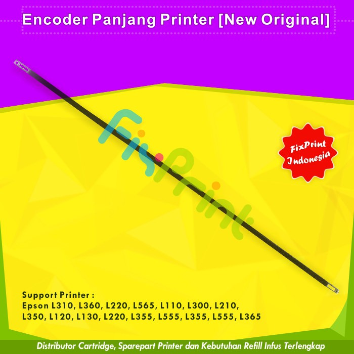 Encoder Panjang Epson L110 L120 L210 Timing Strip Printer L380 L385 L405 L455 L485 L550 L555 L565