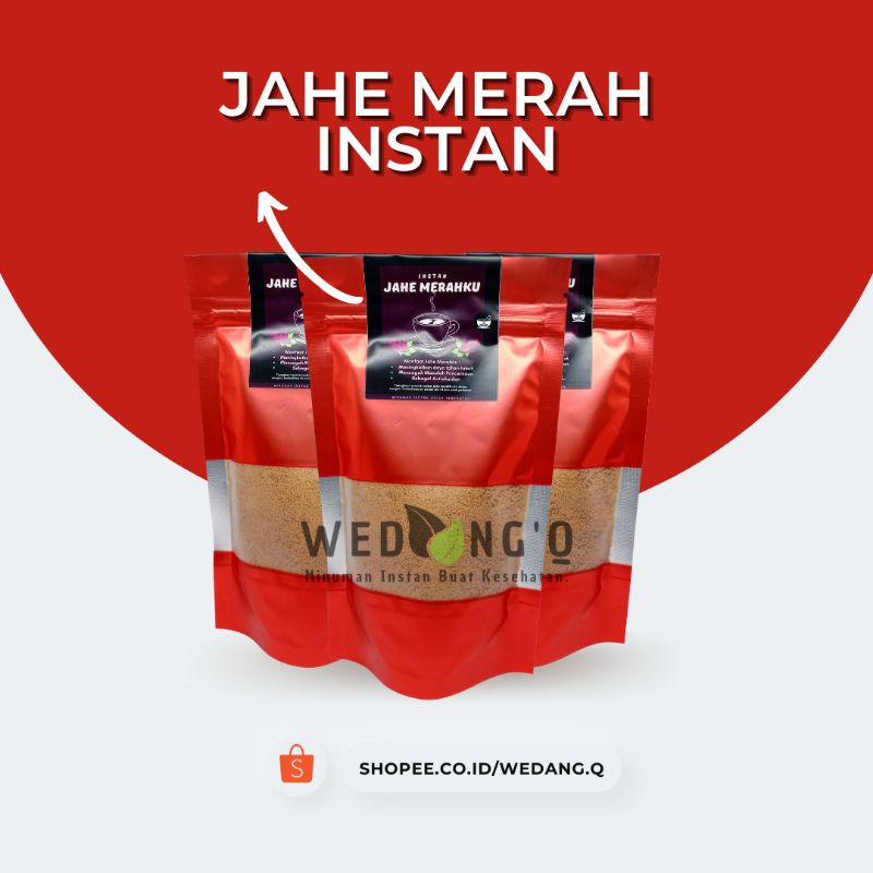 

JAHE MERAH INSTAN MINUMAN SEHAT KESEHATAN