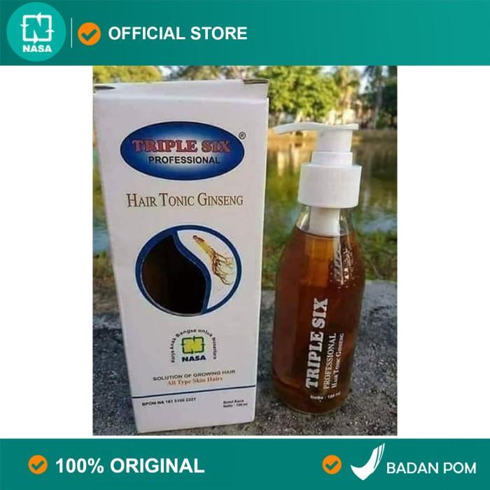 Tonic Triple Six Hair Tonic Ginseng Mencegah Rambut Rontok / Penumbuh Rambut