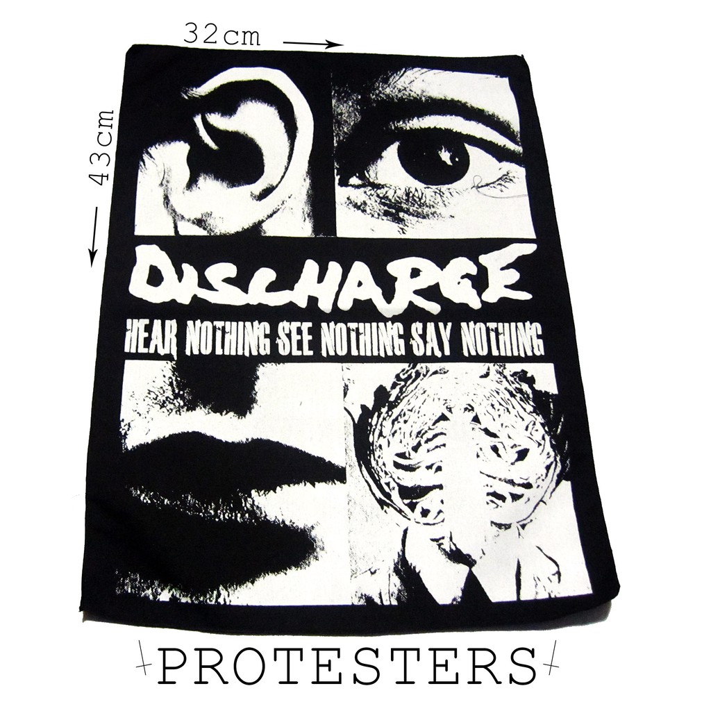 EMBLEM PUNGGUNG / BACKPATCH PUNK DISCHARGE