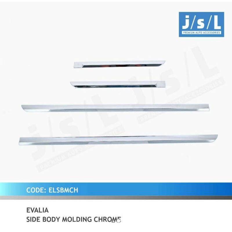 list body samping Evalia chrome jsl