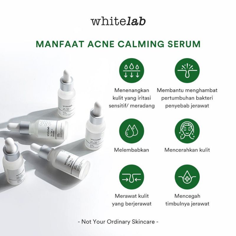 WHITELAB ACNE SERIES Toner Acne Cream Serum