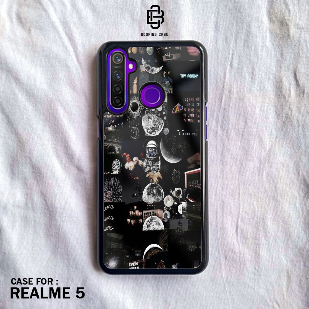 Case Realme 5 / Realme 5i / Realme 5S Hardcase 2D Glossy Case Motif NASA