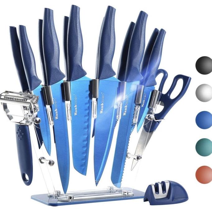 

13 Pieces Professional Chef Kitchen Knife Set Yq03M7Nz2_
