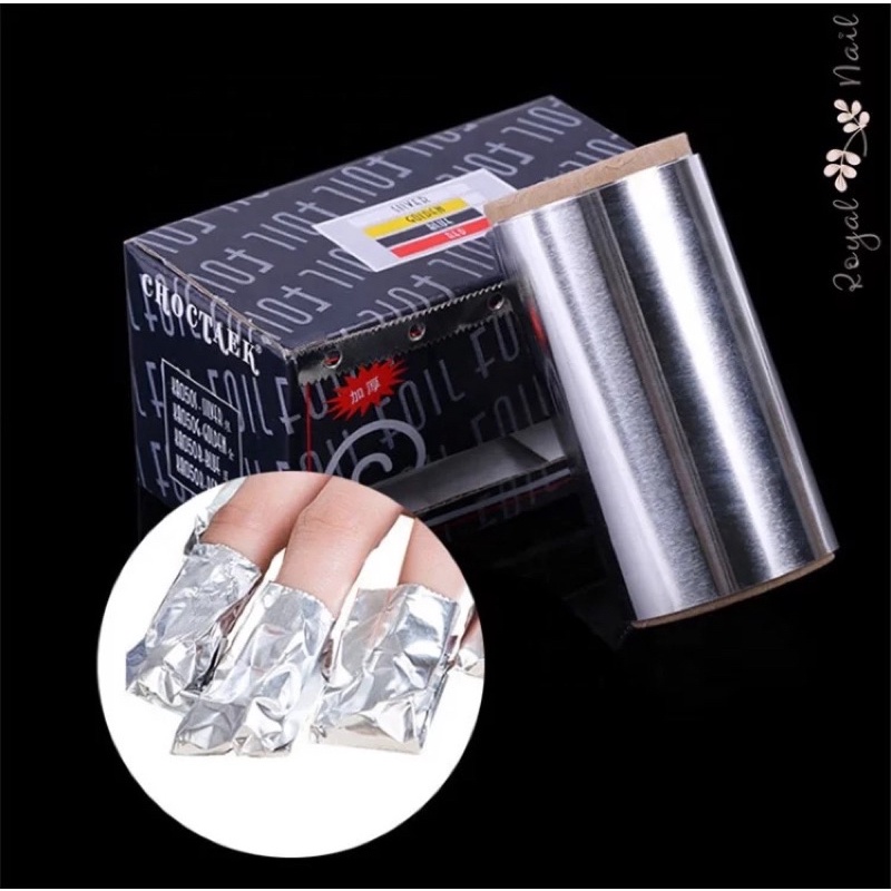 Roll Aluminum Foil Warp Nail Remover and Highlight Rambut Foil Warpping Hair