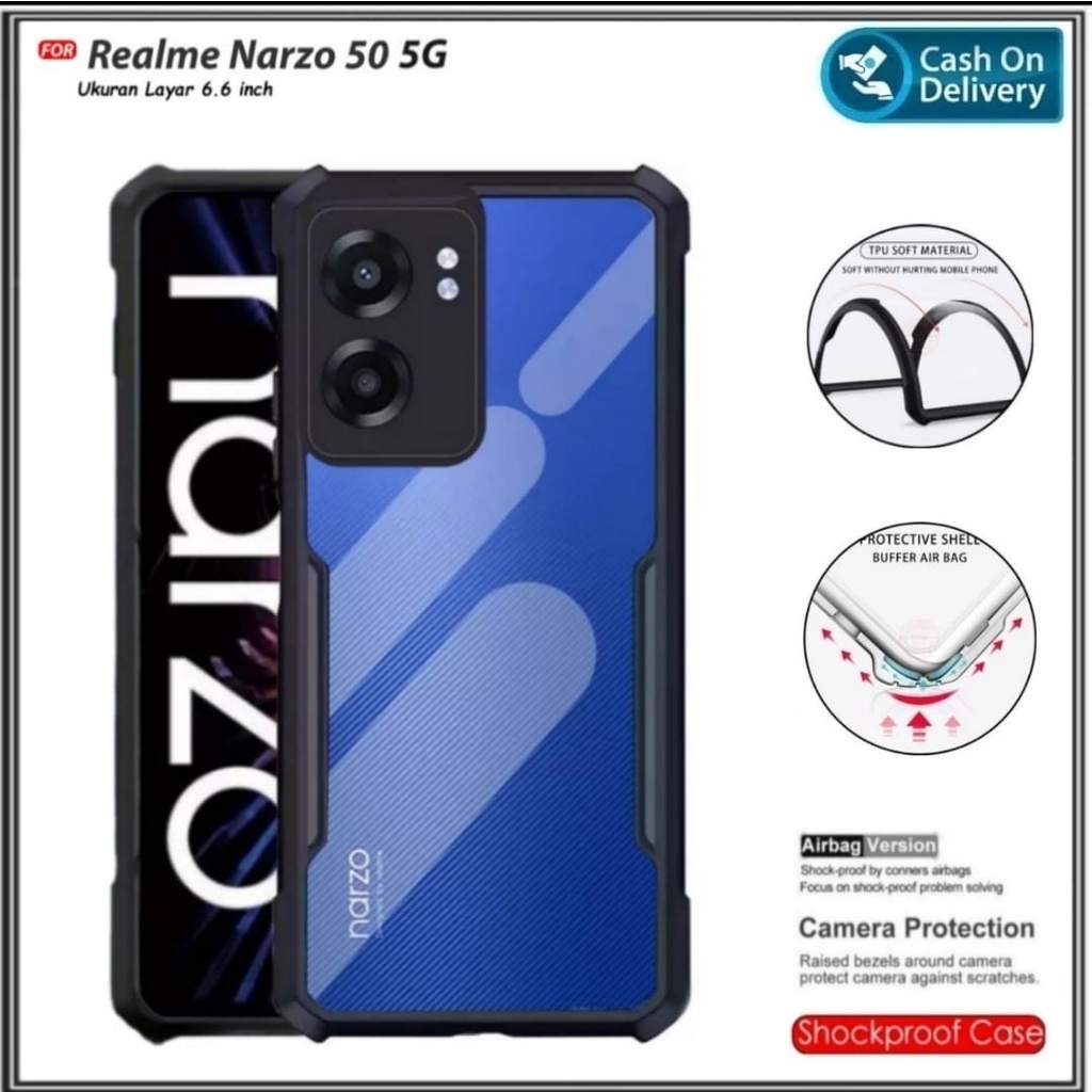Case Realme C2 Realme Narzo 50 5G NARZO 50i PRIME Soft Hard Transparant Case Cover