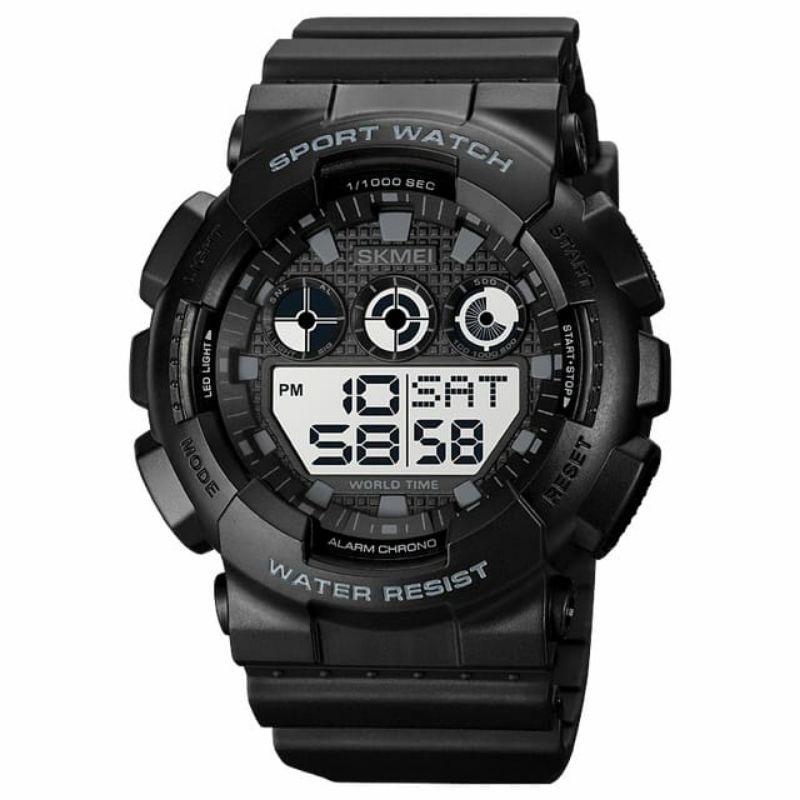 TERLARIS SKMEI 1857 Jam Tangan Pria Wanita Digital Anti Air Sport Watch