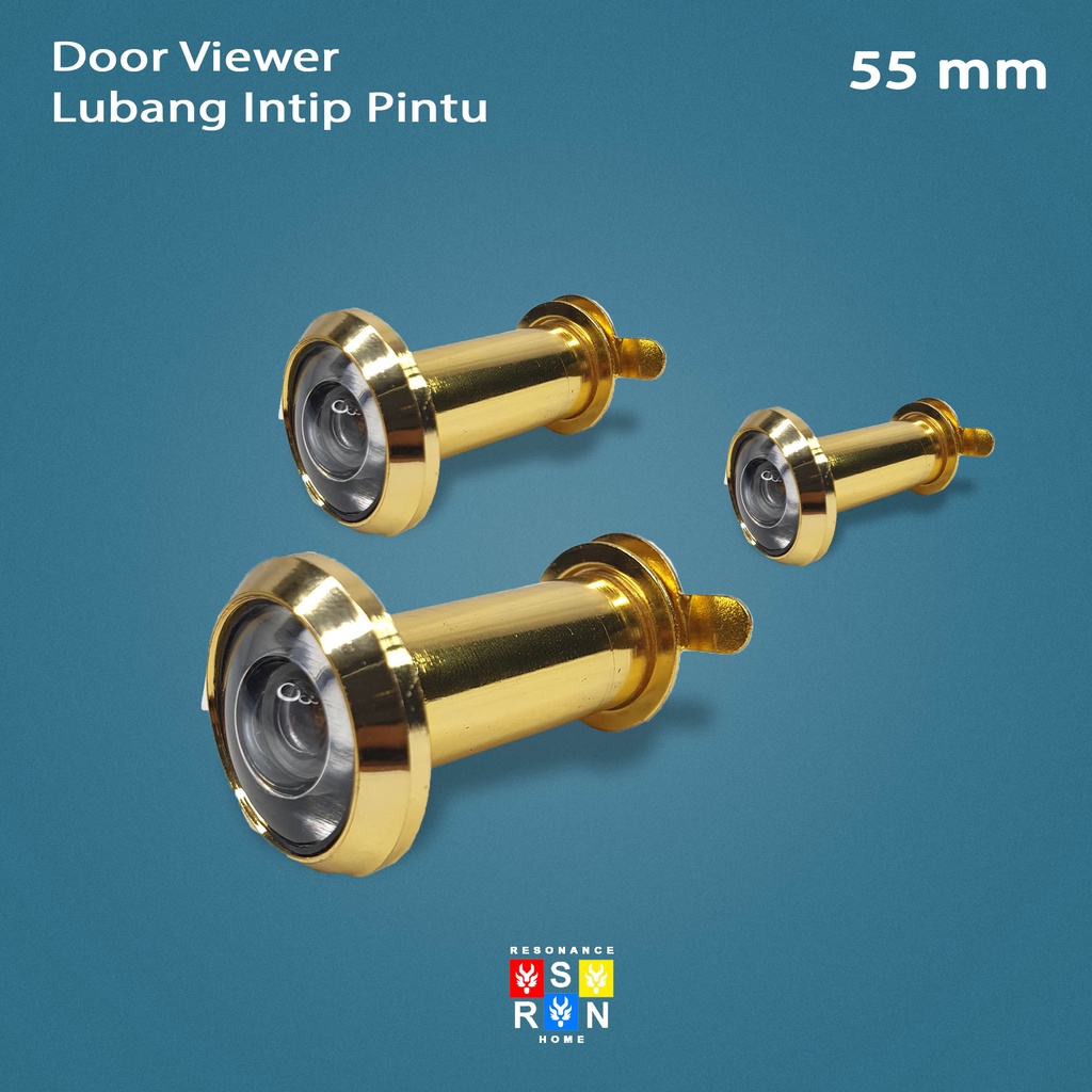 Door Viewer Lubang Pintu Intip 55 mm I Door View Lubang Intip | Door Viewer 200 Derajat