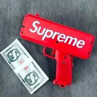 Money Gun Supreme / Mainan Pistol Uang / Tembakan Uang Supreme