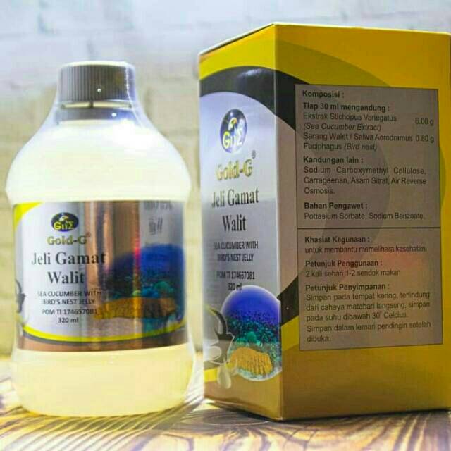 Jeli Jelly Gamat Walit Jelly Gamat Walet 320 Ml Original