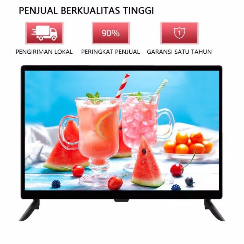 PROMO - DIGITAL TV LED 22 INCH BISA USB-HDMI-VGA-AV-DC