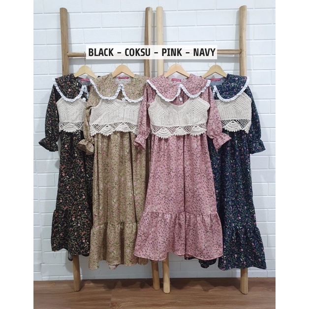 GAMIS /  DRESS BY KIDS CATHERiNe SIZE 9-11 TAHUN