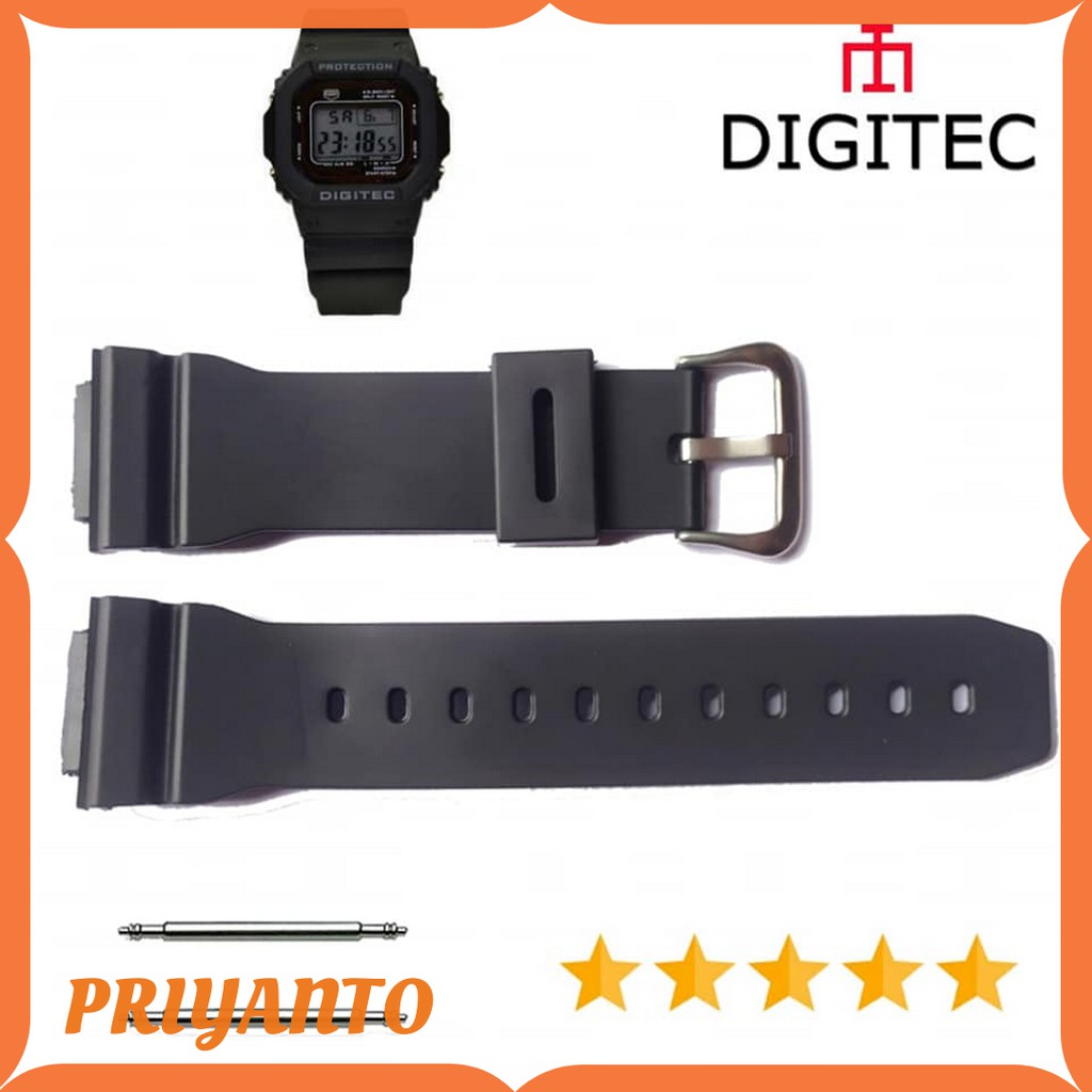 Tali Jam Tangan Digitec 2090T Digitec DG-2090T DG2090T Free Pen