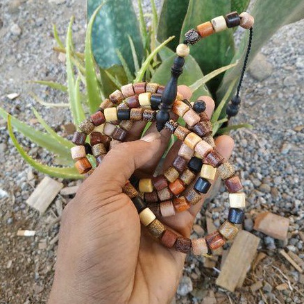 tasbih/tasbih kayu/Tasbih murah/Tasbih kombinasi kayu bertuah