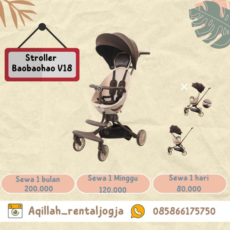 sewa Jogja Stroller Baobaohao v18