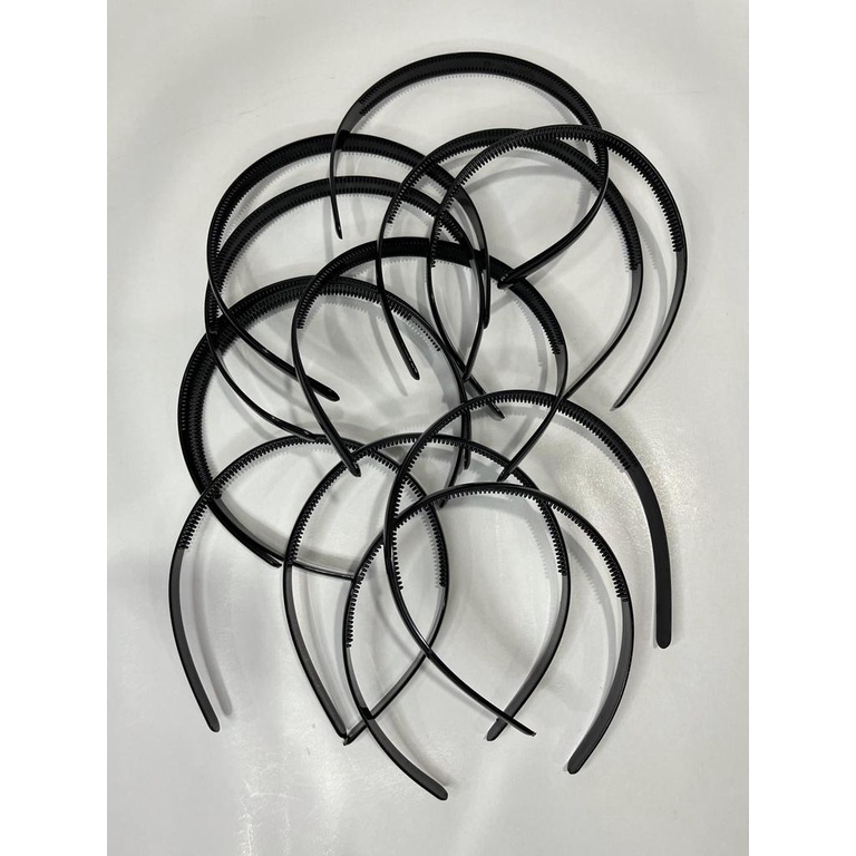 Bando hitam polos/ bando hitam/ bando hitam pria wanita/ 2 pcs