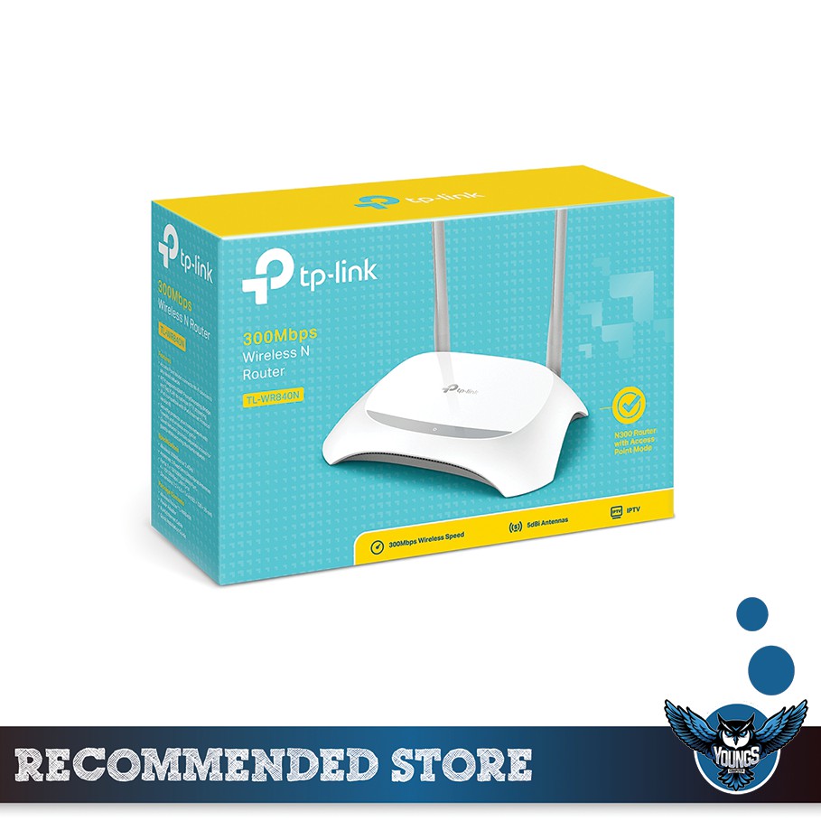 TP-LINK TL-WR840N WIFI ROUTER 300Mbps Wireless N Speed