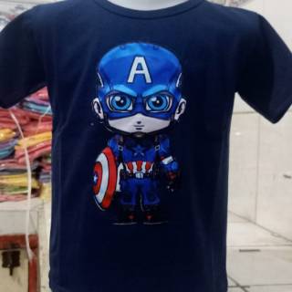  KAOS  LED SUPERHERO ATASAN ANAK  NYALA  BAJU ANAK  NYALA  