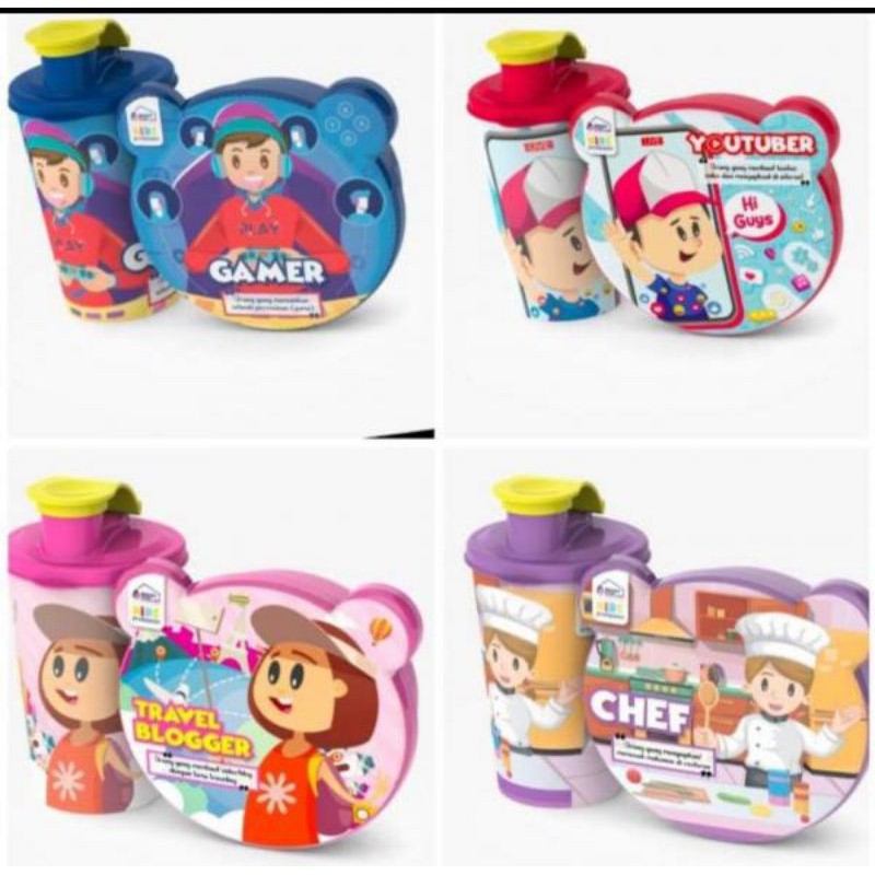 Kotak Makan Anak dan Tumbler Lucu Catania Murah