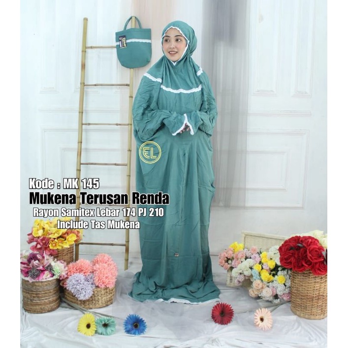 mukena lajuran ori by elzhaf