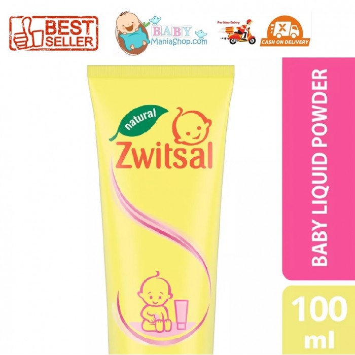 Zwitsal Baby Liquid Powder Bedak Bayi Cair 100ml Bedak Bayi Cair Babymaniashopid