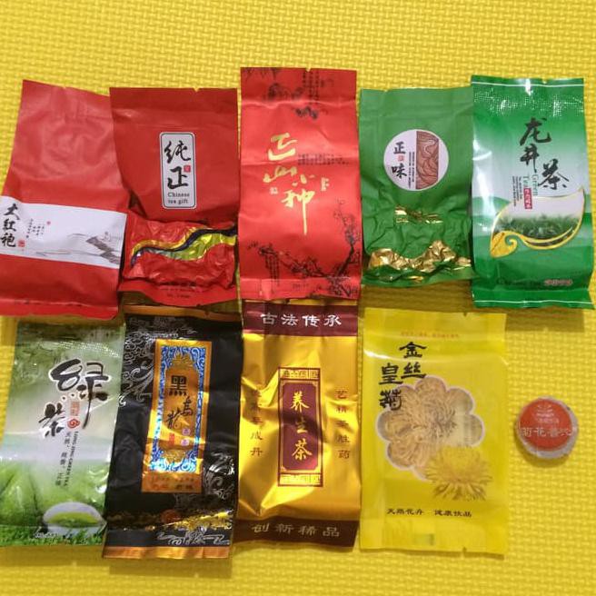 

57L2 TEH CINA (CHINESE TEA) TESTER (PU ER, OOLONG, TIE GUAN YIN) 4O97