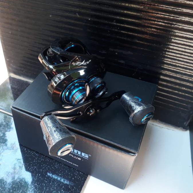 Reel Bc Kastking Crixus Dark Star Handle Kiri Free Isi Pe