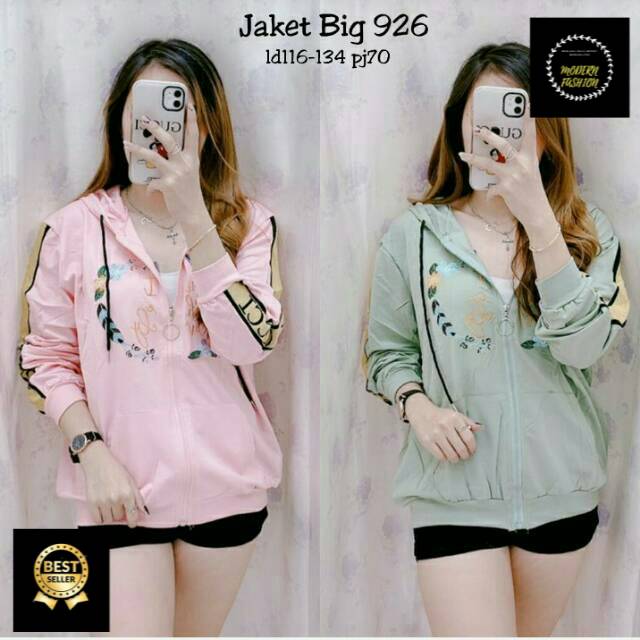 JAKET WANITA IMPORT PREMIUM GUCCI TOPI 926 BIG