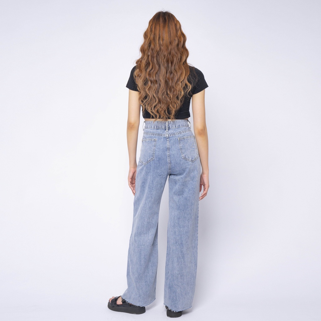 VIERLIN - Jeans 663 - HIGH WAIST LOOSE JEANS WANITA