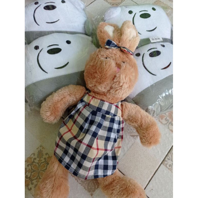 BONEKA KELINCI KLASIK LUCU / BONEKA RABBIT PREMIUM QUALITY / BONEKA KELINCI TERMURAH TERLARIS