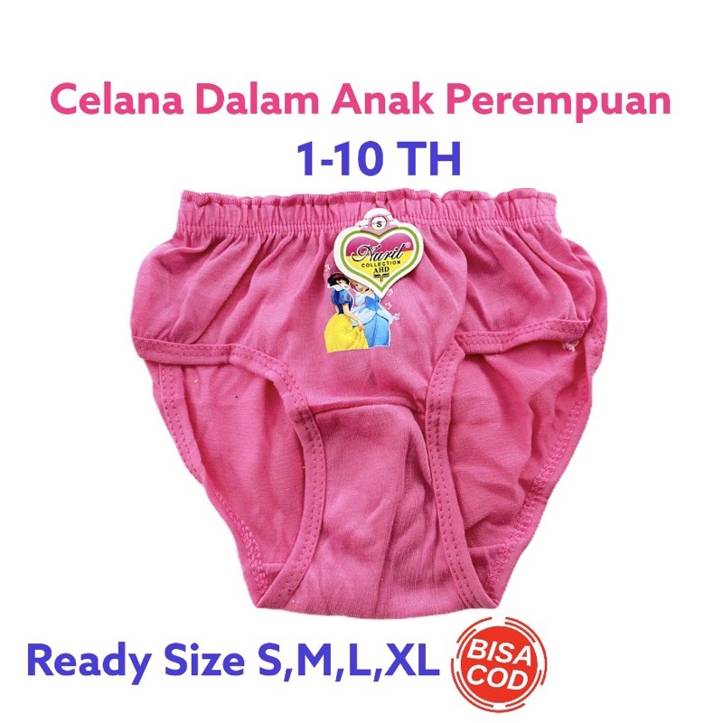 12 Pcs CD Celana Dalam Anak Bayi Perempuan Cewek Lusinan Princes Katun Murah Sempak Anak Kancut Anak Celna Dalam Boxer Anak Perempuan Lusinan Katun Murah Bahan Adem 1 3 5 7 8 10 Tahun