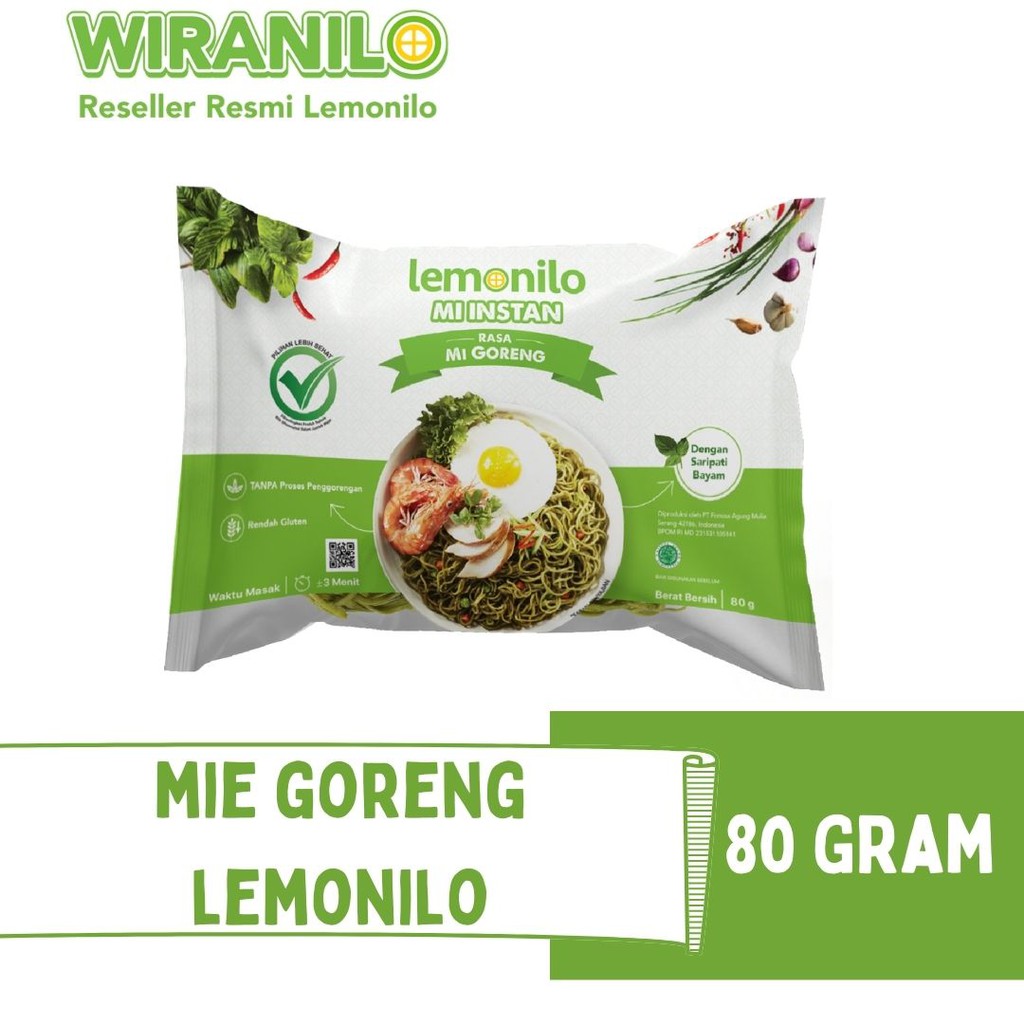 

Lemonilo Mie Goreng - RENDAH GLUTEN