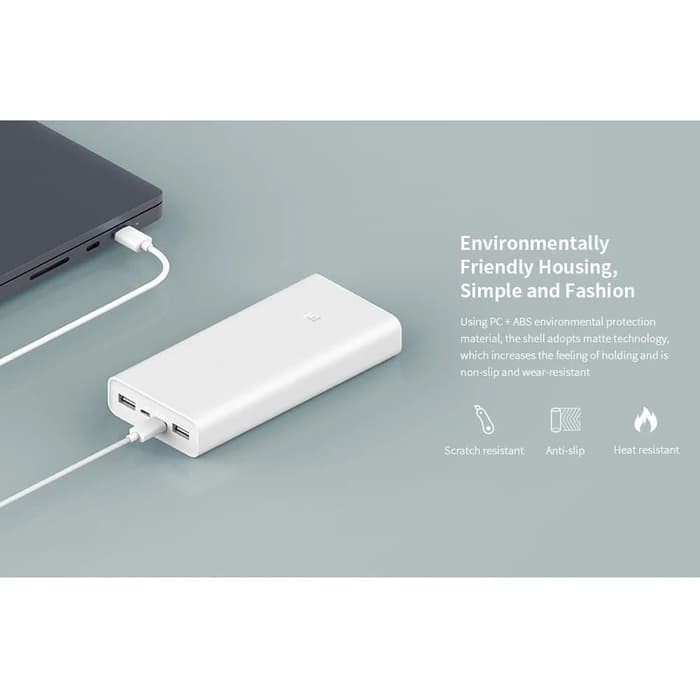 Xiaomi Mi Power Bank 3 20000mAh 18W Two-way QUICK CHARGING