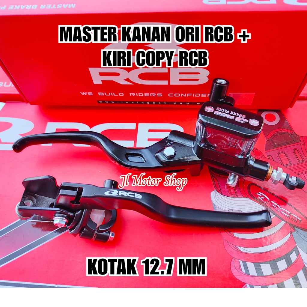 MASTER REM RCB HANDLE KOPLING RCB KANAN KIRI - MASTER REM RCB KOTAK OVAL KIRI KANAN BEAT VARIO SCOOPY GENIO AEROX RXKING RX KING TIGER NINJA R RR 250 VIXION JUPITER MX MXKING SONIC SATRIA FU VEGA F1ZR GL PRO CBR MEGAPRO NMAX ADV PCX VARIO 160 E2 E3