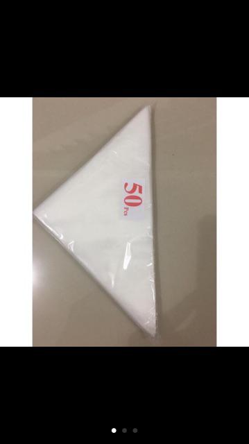 Plastik Segitiga/pipping Bag Isi 100pcs