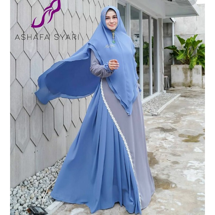 Jual Gamis Set Terbaru Akhifa Polos Vol 2 By Ashafa Syari Shopee Indonesia