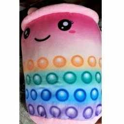 boneka boba jumbo galon rainbow led nyala