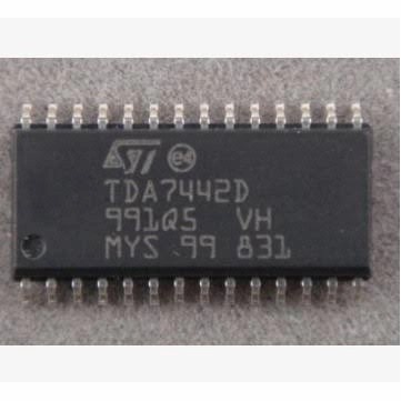 TDA7442D TDA 7442 TDA7442 7442D IC Control Audio Amplifier Sop-28 SMD