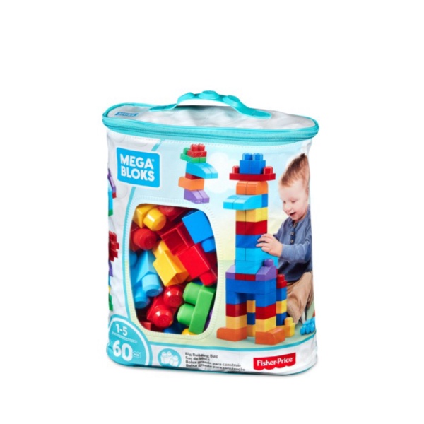 

Mega Bloks First Builders® Big Building Bag 60 pcs Mainan Susun Balok Diskon