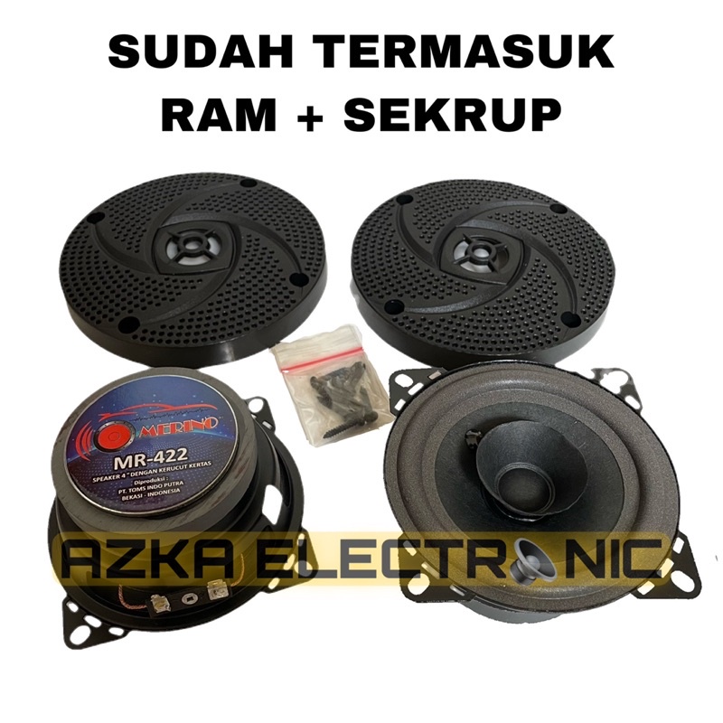 Speaker Pintu Mobil 4 Inch Merino 422