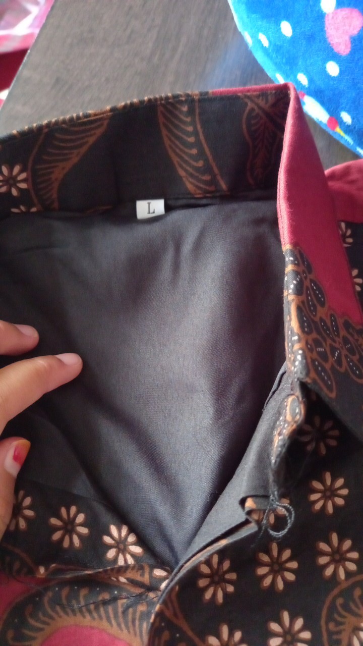 Jayanegara Kemeja Batik Pria Lengan Panjang Full Furing Bahan Katun Halus Sragenan