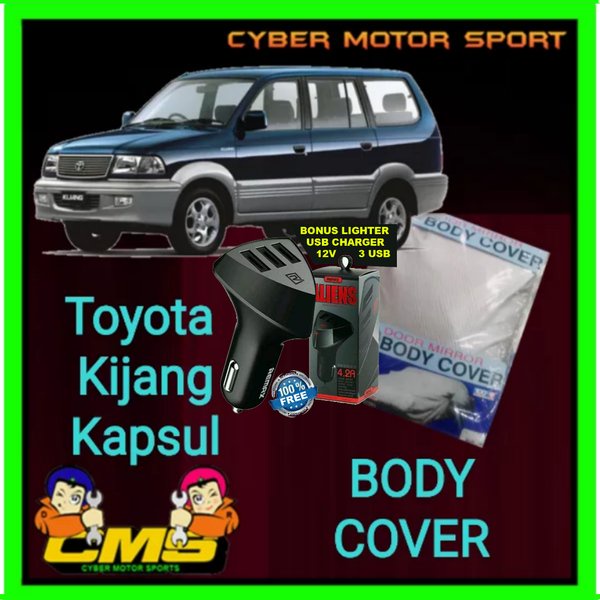 Body Cover toyota kijang kapsul. Sarung Mobil toyota kijang. Selimut