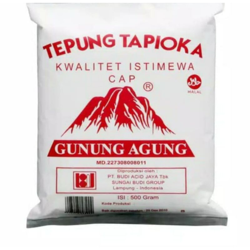 

Tepung Aci Tapioka / Sagu Gunung Agung Rosebrand 500 gram SATUAN Grosir
