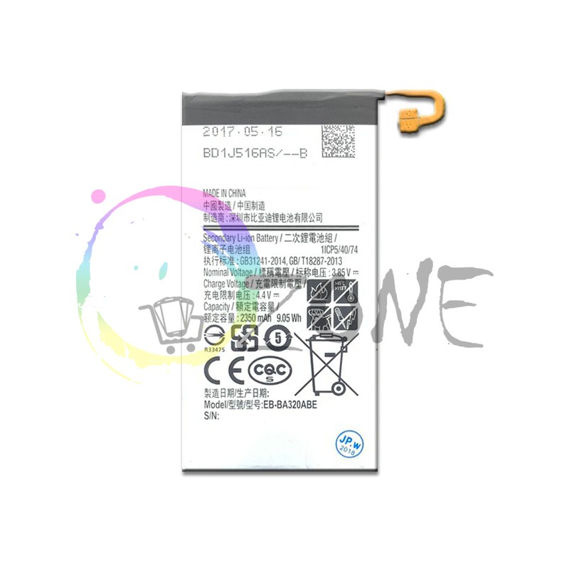 BATERAI BATRE SAMSUNG A320 - A3 2017 BATTERY