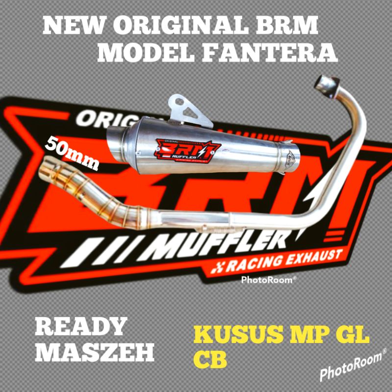Knalpot Racing BRM MODEL FANTERA ORIGINAL PNP CB GL PRO PROMO PRODUK TERMURAH TERLARIS PROMO COD buk