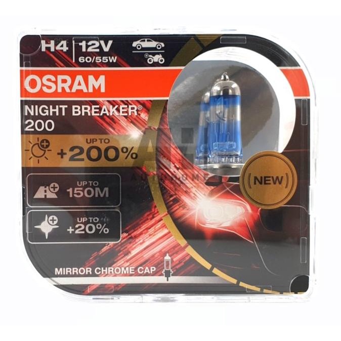 Osram H4 60/55W Nbr / Nb200 / Nbr200 / Night Breaker 200