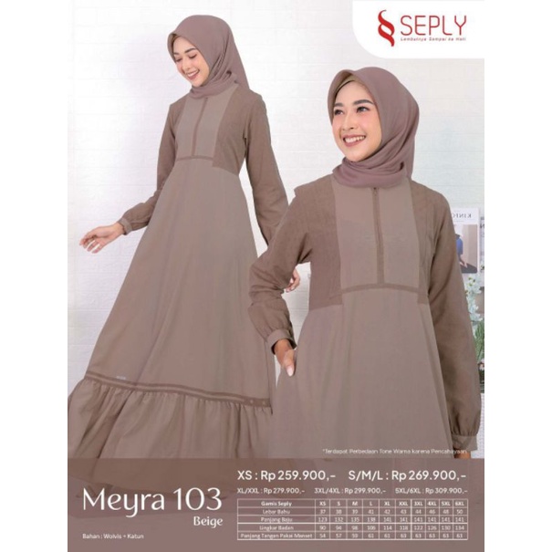 GAMIS SEPLY MEYRA 103 BEIGE