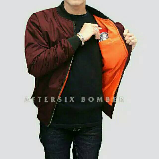 Jaket Bomber Pria Waterproof Terbaik Original