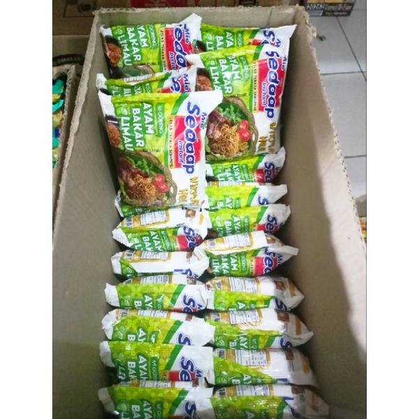 

Mie sedap ayam bakar limau