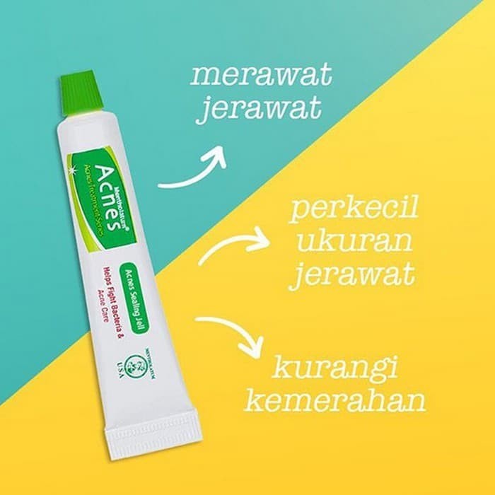 Acnes Sealing Gel 9 gr /gel jerawat/perawatan kulit